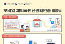 해외서도 본인 확인…‘모바일 재외국민 신원확인증’ 도입